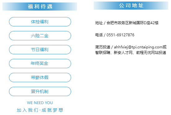 太平财险合肥中支行政招聘